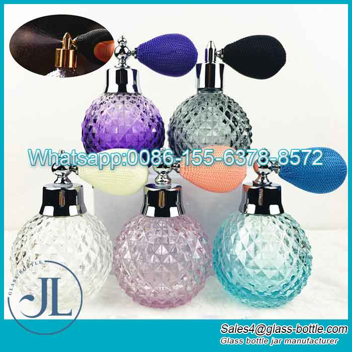 100ml Airbag Perfume Glass Bottle with Sprayer Pump