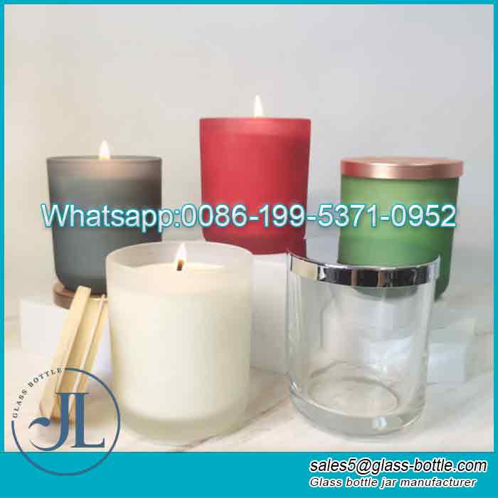 Candle Jars for Making Candles Clear Empty 12oz Glass Containers Vessel  factory and manufacturers