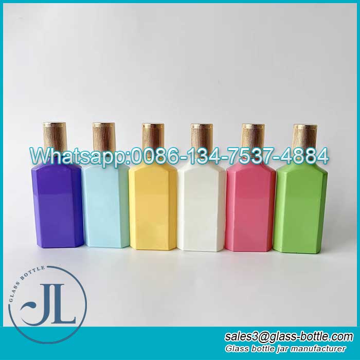 Empty colorful portable perfume bottle wholesale