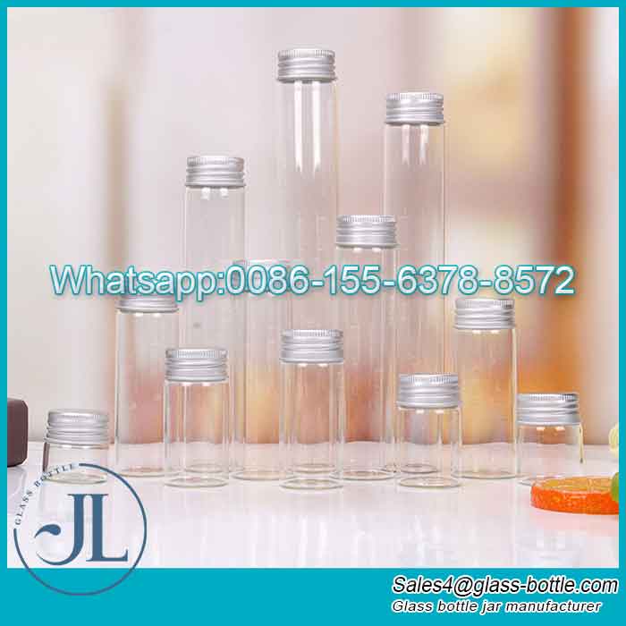 Slim Screw Cap Sample Wine Tasting Test Tubes Manufacturer