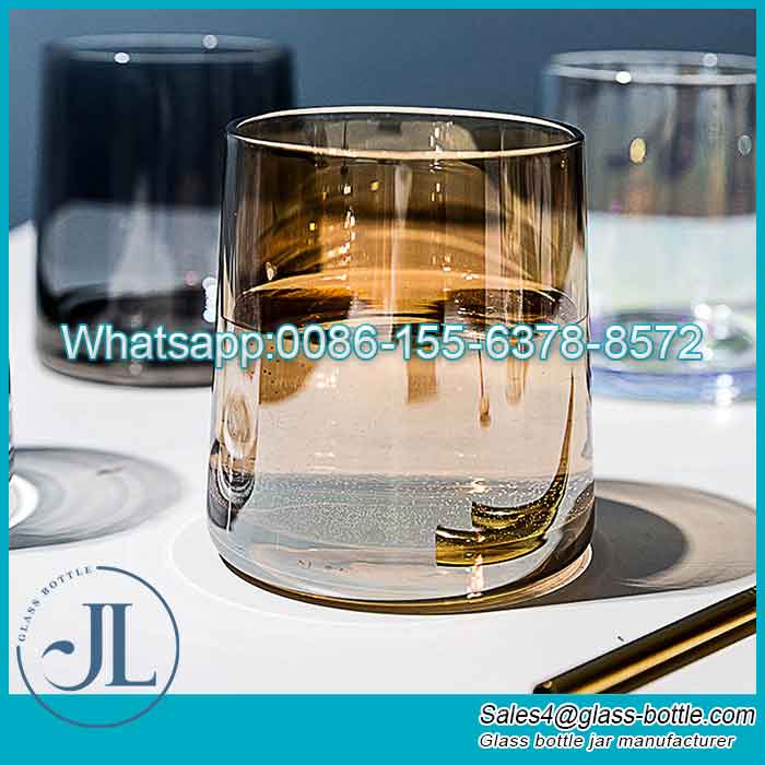 Explosive Nordic Ins Luxury Crystal Glass Dazzling Multi-color Whiskey Cup