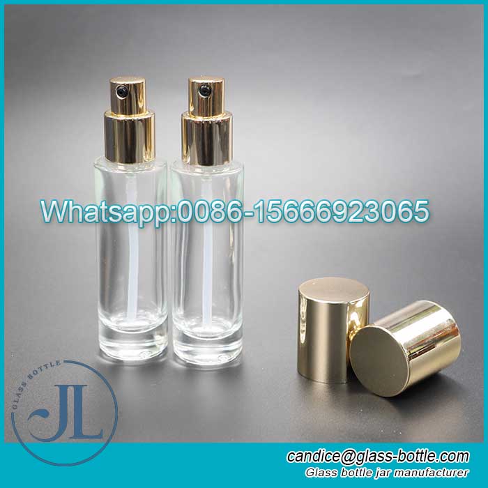 30ml 1OZ Glass Pump Bottles with Press Pump