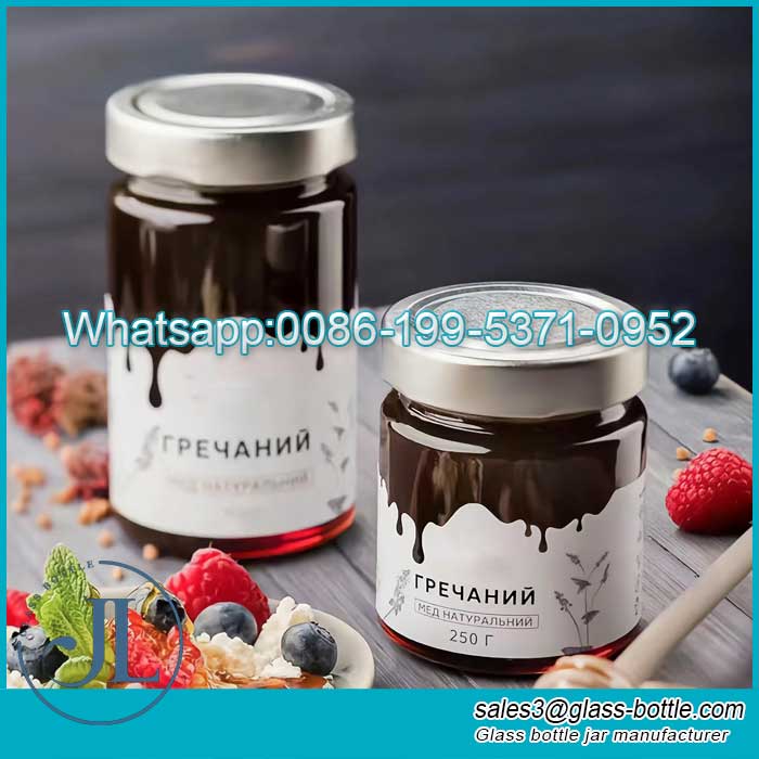 Glass Food Grade Honey Jars Wholesale